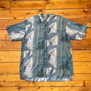 90’s Vintage Geometric Buttondown